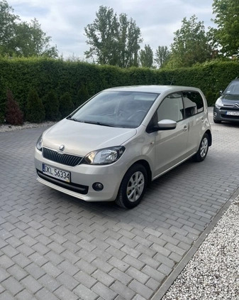 Skoda Citigo cena 27600 przebieg: 74000, rok produkcji 2014 z Kłodzko małe 29